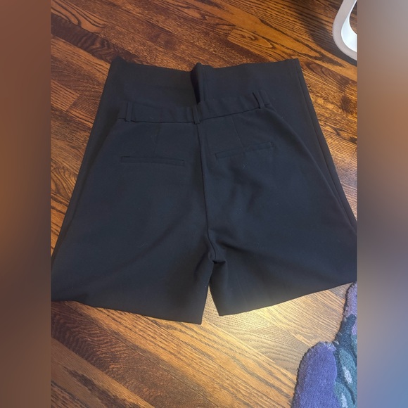 Abercrombie Curve Love Sloane Tailored Pant, BLACK size 28/6R - Picture 3 of 5